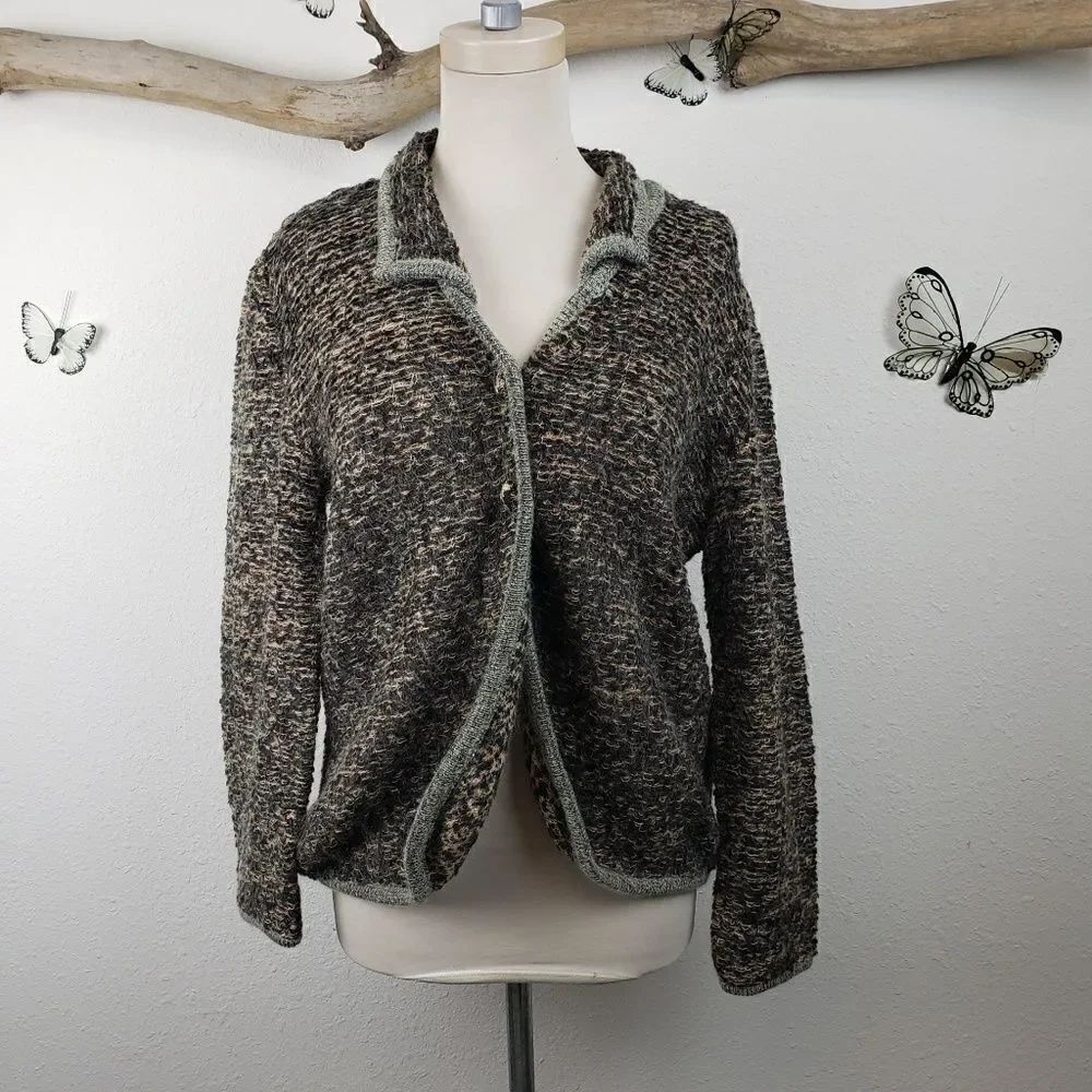 Armani collezioni knit cardigan fall colors